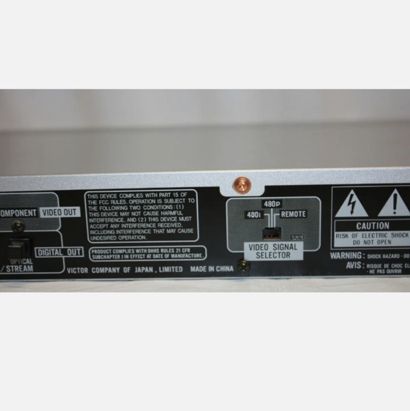 JVC DVD / CD Player Model XV-N44SL With Remote control RGB cable TESTED WORKING - Picture 2 of 12